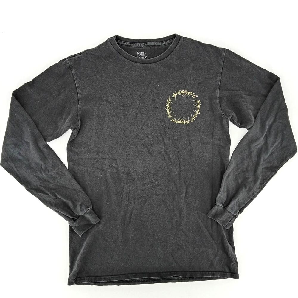 LOTR Preciousss Long Sleeve Tee S 2016 Loot Crate Gollum Tolkien Y2K